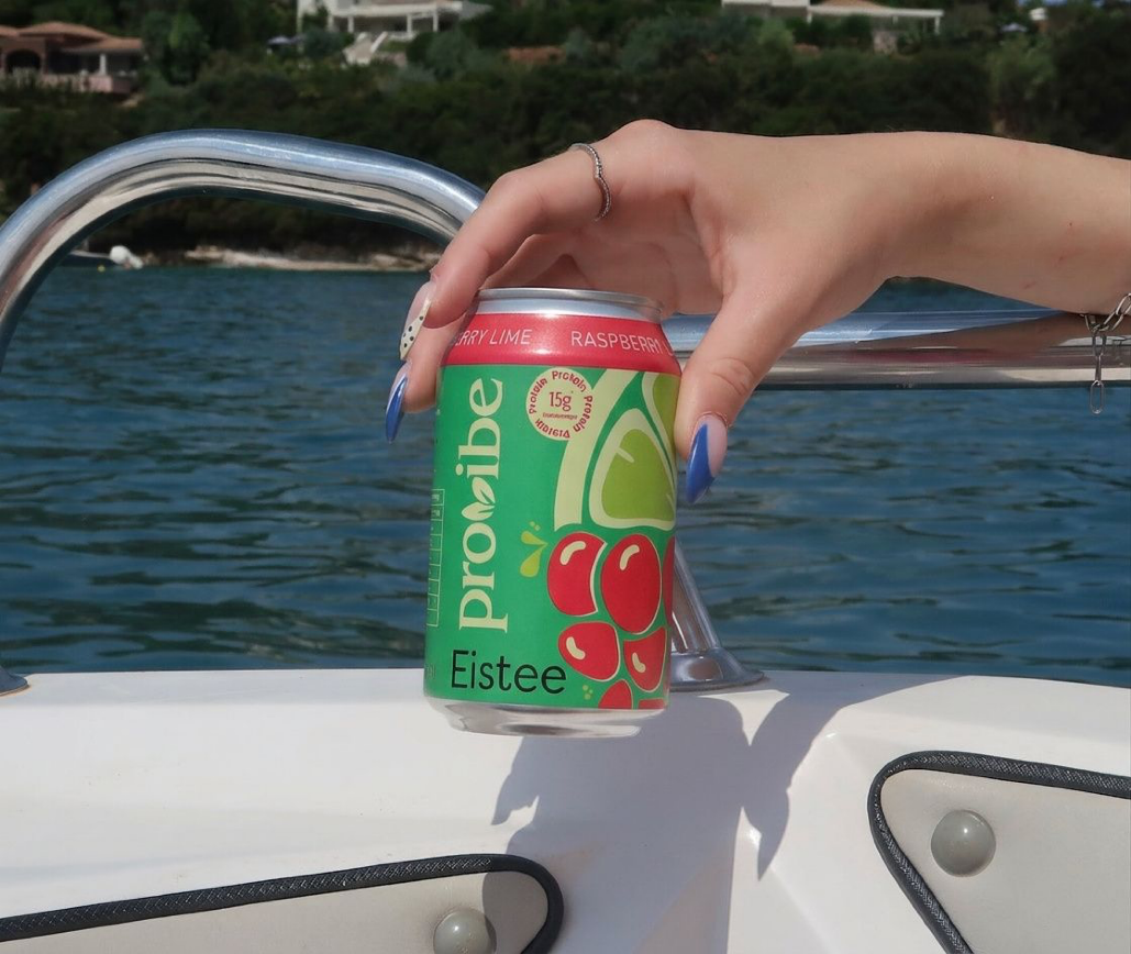 Raspberry-Lime Eistee